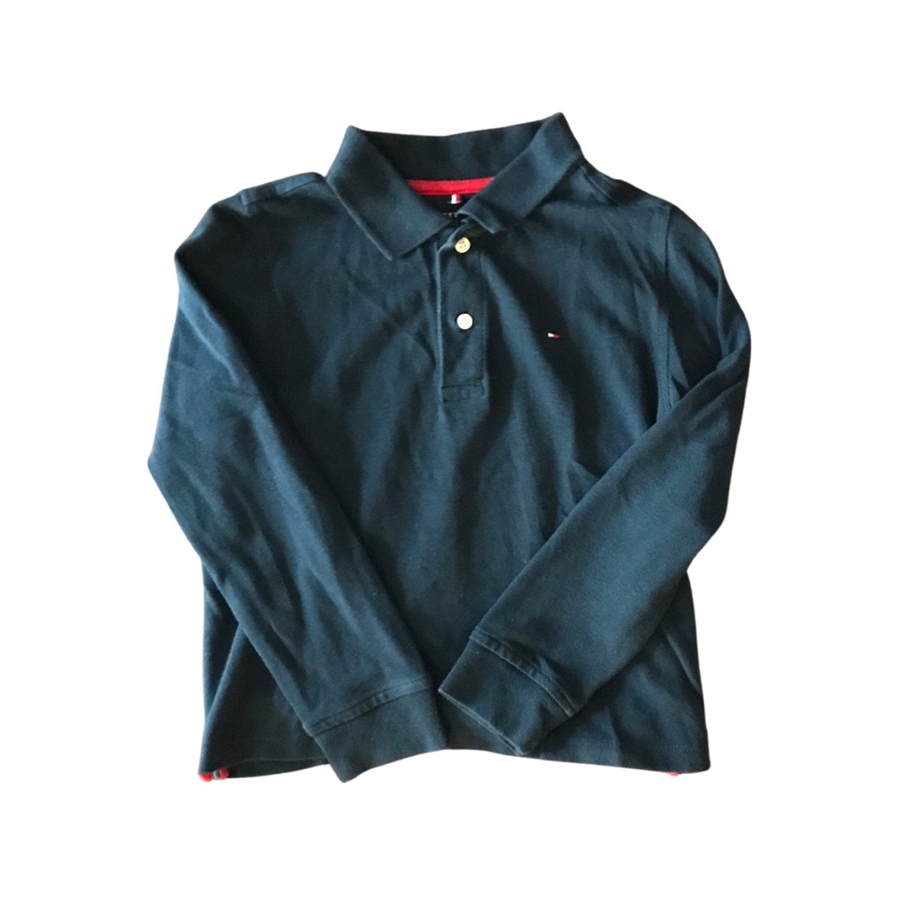 TOMMY HILFIGER Boys Long Sleeved Collared Shirt